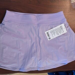 Lululemon Lightweight High-Rise Tennis Skirt Lilac Ether 8